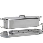 FISH PAN WITH LID ,INOX 18/10 48x16x11cm BALLARINI