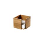 S0085 BAMBOO ΧΑΡΤΟΠΕΤΣΕΤΟΘΗΚΗ 13,5X13,5X10cm LEONE