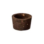NOTOS ΒΑΣΗ ΣΤΡΟΓΓΥΛΗ ΦΕΛΟΥ ΓΙΑ ΜΠΩΛ  D9.3 H5.7 cm stoneware COSTA NOVA
