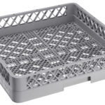 PLASTIC DISH WASHER CUTLERY BASKET GREY  50X50Χ10cm PP