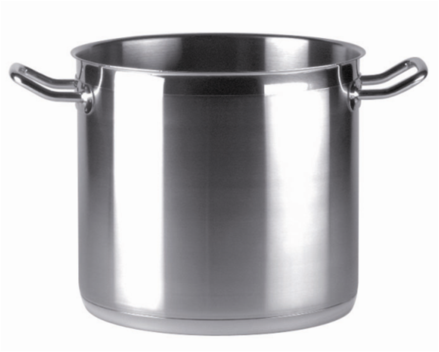 HEAVY COOCKPOT 40X40CM 50.2LT S/S 18/10 PIAZZA ITALY