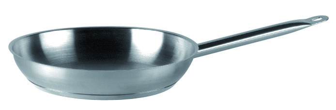 ΤΗΓΑΝΙ 28x5εκ Stainless/Steel 2.9lt "BASIC COLLECTION" PIAZZA Italy