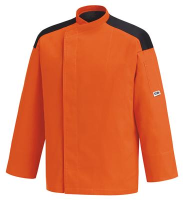 CHEF ΣΑΚΑΚΙ ORANGE 65%POL 35%COTTON ΜΑΚΡΥ ΜΑΝΙΚΙ  EGO ITALY