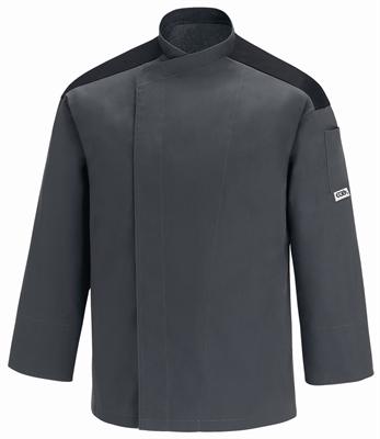 CHEF ΣΑΚΑΚΙ GREY SHUSHI 65%POL 35% COTTON ΜΑΚΡΥ ΜΑΝΙΚΙ EGO ITALY