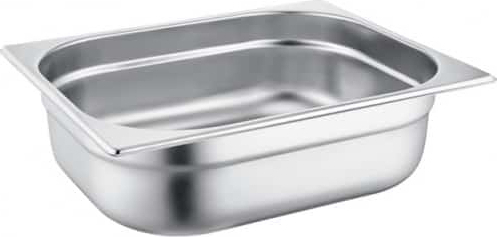 GN 1/2 100mm ΔΟΧΕΙΟ GASTRONORM 18/10 7mm S/S Βαρέως τύπου