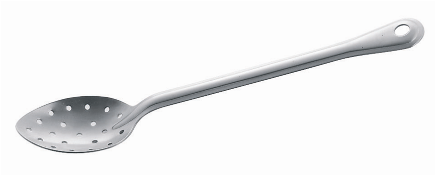 PERFORATED LARGE SPOON 9.5X7 X33.5εκ  S/S 18/10 PIAZZA ITALY