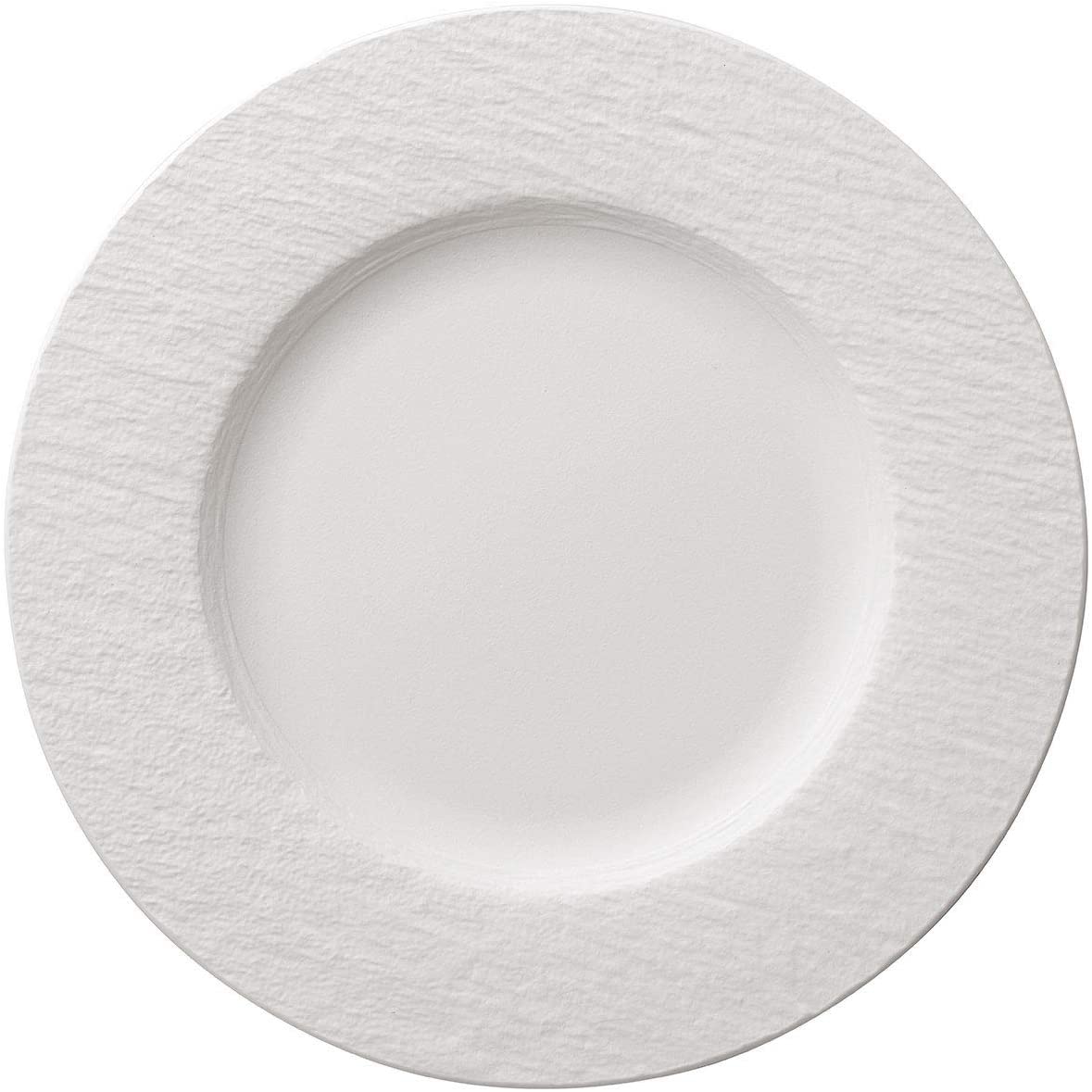 THE ROCK WHITE GLACIER DINNER PLATE Ø27CM PORCELAINE  VILLEROY & BOCH®