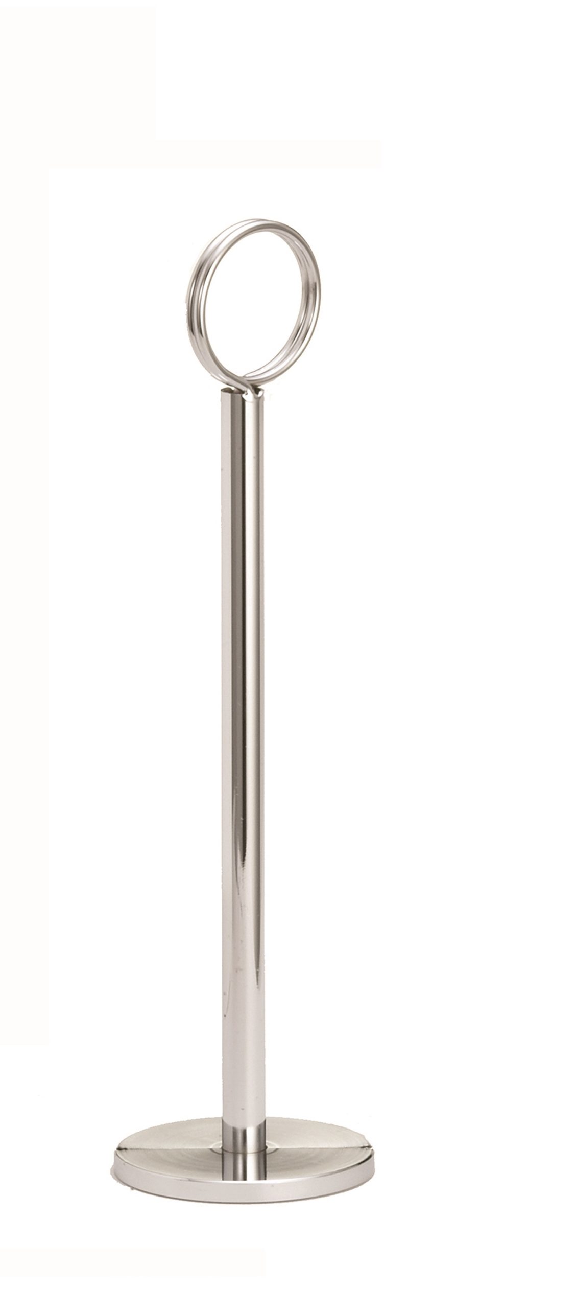 1908 Table Number Holder 20cm Chrome Plated TABLECRAFT