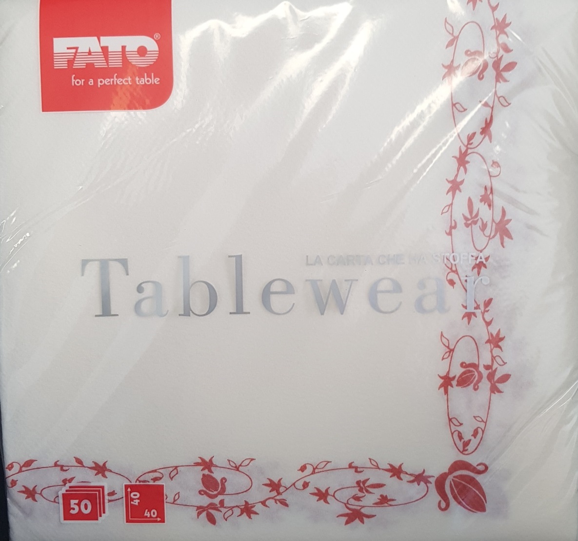 AirLaid NAPKIN 40Χ40 TERRACOTTA 800 PCS FATO ITALY