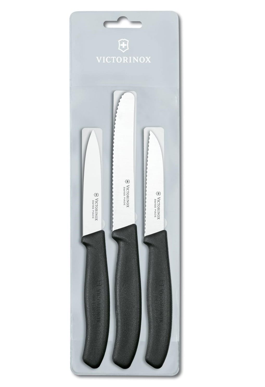 6.7113.3 PARING KNIFE SET/3pcs 6.7603-6.7833-6.7433 ΜΑΧΑΙΡΙΑ Victorinox®