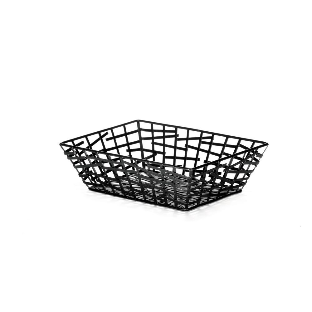 BC7209 BASKET Rectangular 23x16x6,5cm Black TABLECRAFT