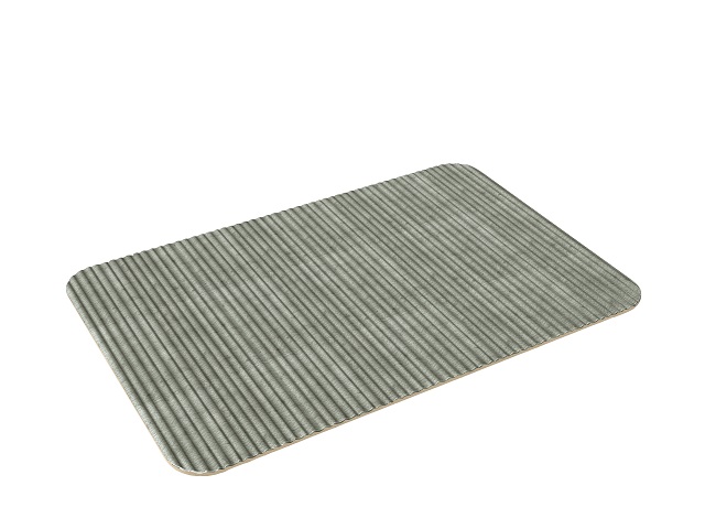 PLAYGROUND NARA GREY Platter Rectang. 30x18cm Relief
