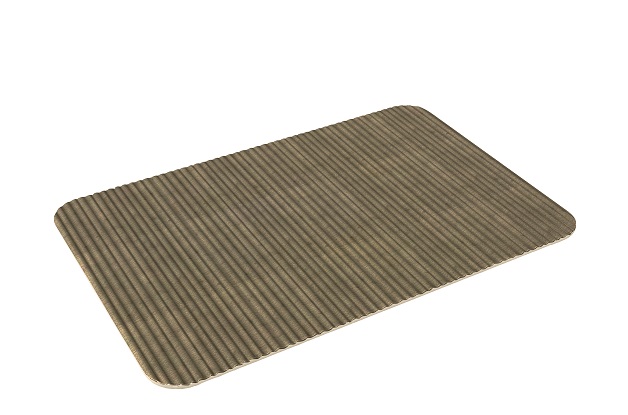 PLAYGROUND NARA OLIVE Platter Rectang Relief 30x18cm