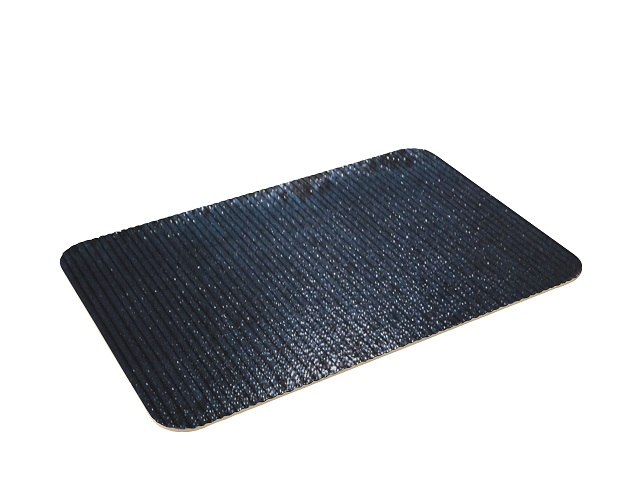 PLAYGROUND NARA BLACK Ορθογωνια Πιατελλα Relief 30x18cm