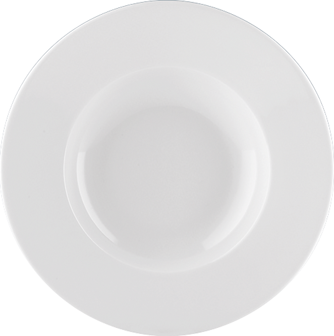 Fine Dining ΠΙΑΤΟ ΒΑΘΥ ΜΕ ΡΙΜ16cm Λευκή Πορσελάνη SCHONWALD Germany