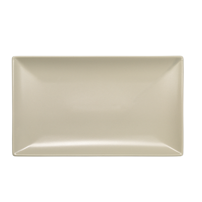 Rectangular platter 34x23 Beige satin