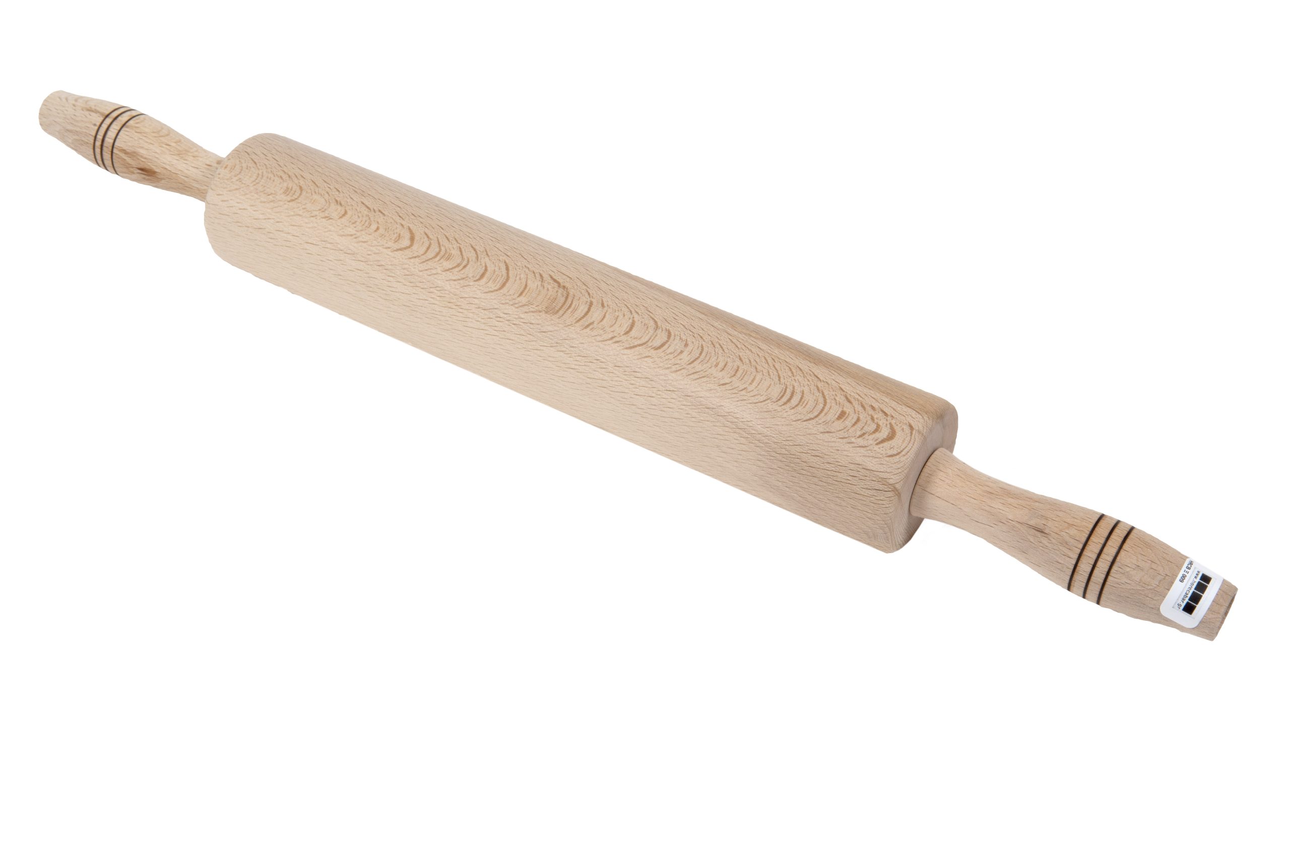 ROLLING PIN WITH HANDLES 50CM Φ6CM MADE IN GREECE