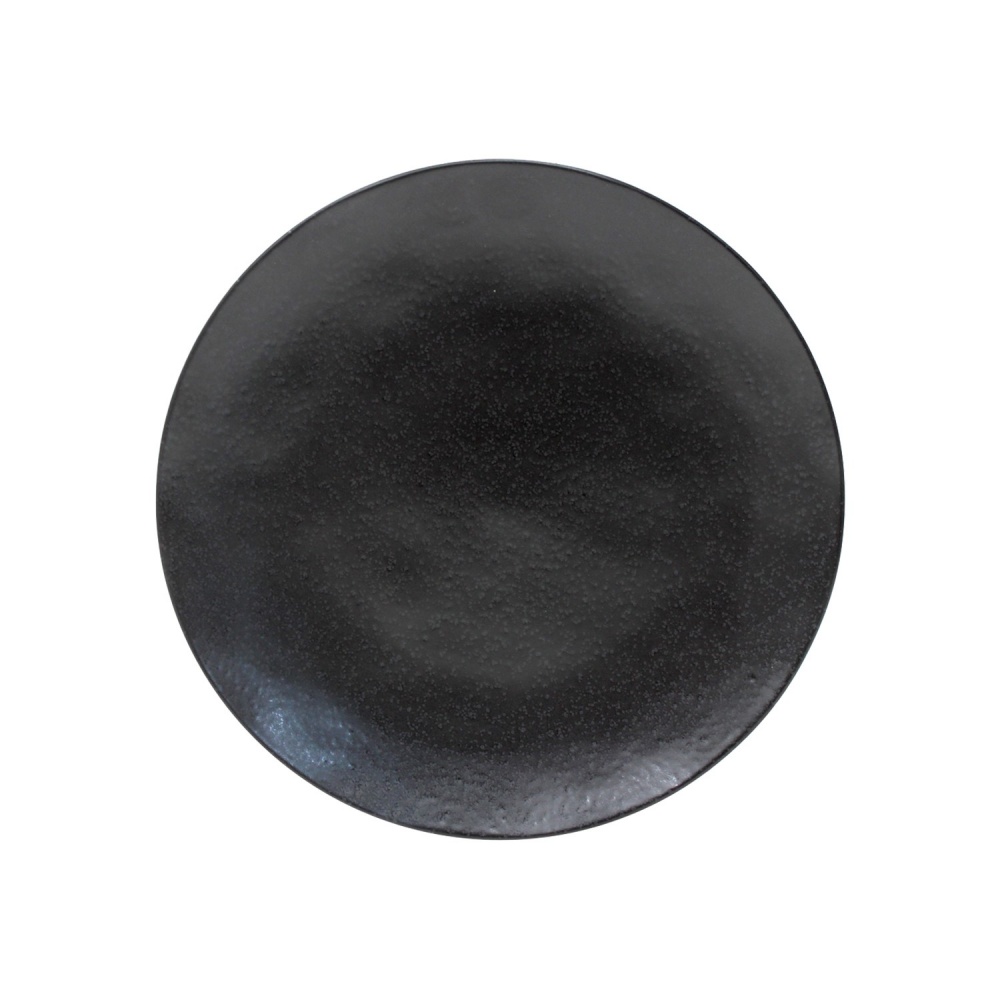 RIVIERA NOIR  ΠΙΑΤΟ ΡΗΧΟ 31cm ΜΑΥΡΟ ΜΑΤ STONEWARE COSTA NOVA