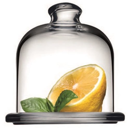 BASIC BASE WITH GLASS LID 10 cm