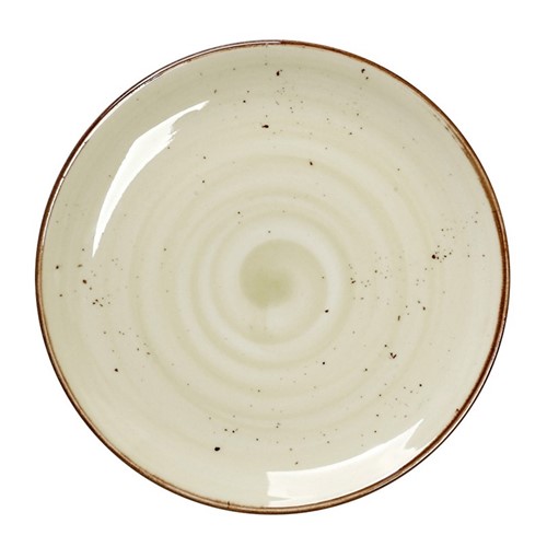 DINNER PLATE FLAT GREEN 26.5X2.5CM