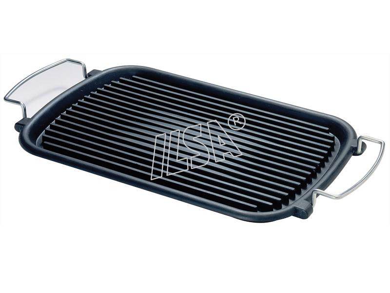 ΤΗΓΑΝΙ GRILL ΜΑΝΤΕΜΕΝΙΟ 24Χ37cm - κατάλληλο και για επαγωγική εστία ILSA ITALY
