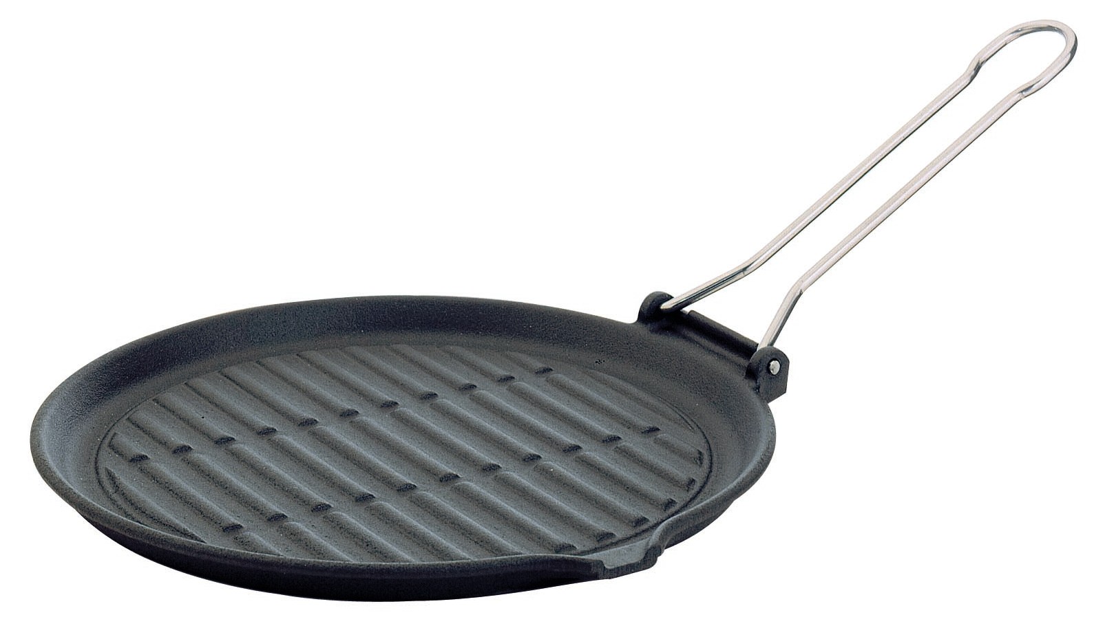 ΤΗΓΑΝΙ GRILL Στρογγυλό Μαντεμένιο “Dietella” 26cm ILSA Italy