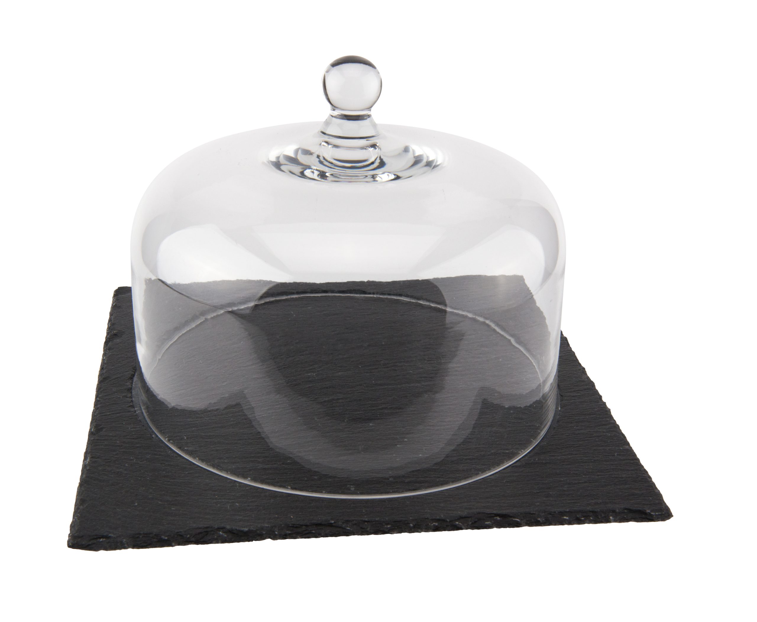 SQUARE TRAY WITH DOME cm 25x25 h cm 15 ILSA Italy