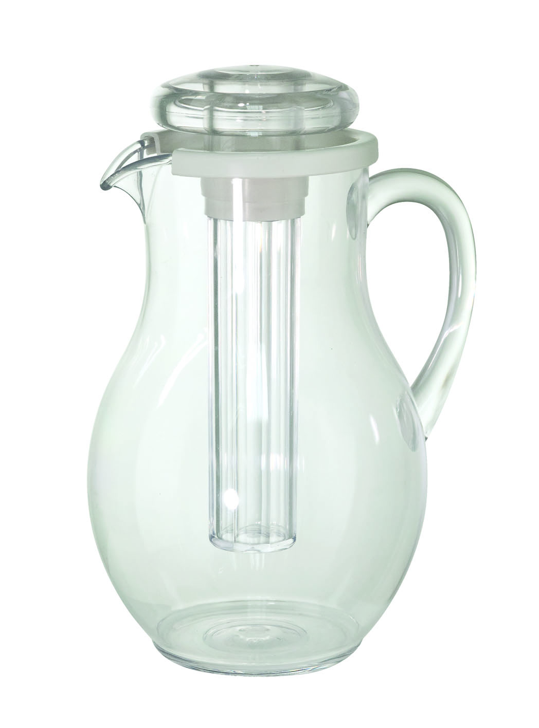 ΚΑΝΑΤΑ Gemma Με Καπάκι 3L & Σωλήνα Πάγου Polycarbonate ILSA Italy