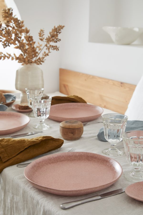 LIVIA MAUVE ROSE ΠΙΑΤΟ ΡΗΧΟ 28εκ  STONEWARE COSTA NOVA - Image 3
