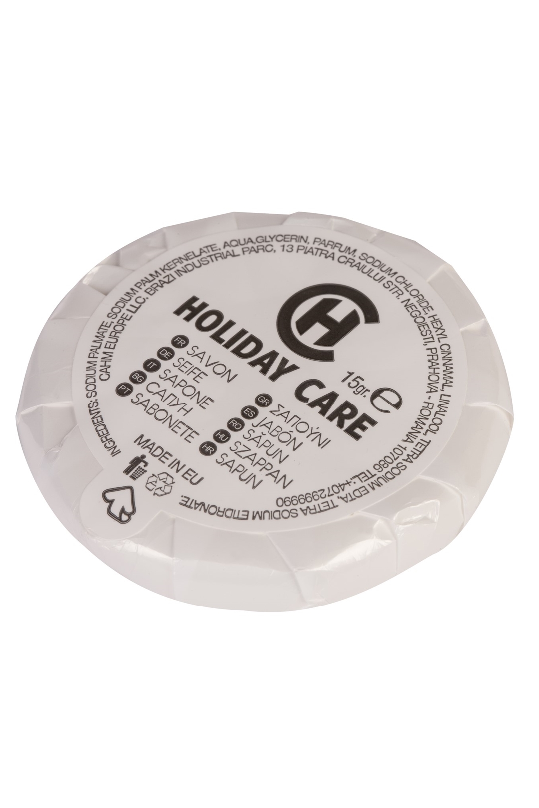 HOLIDAY CARE -SOAP 15gr 50pcs