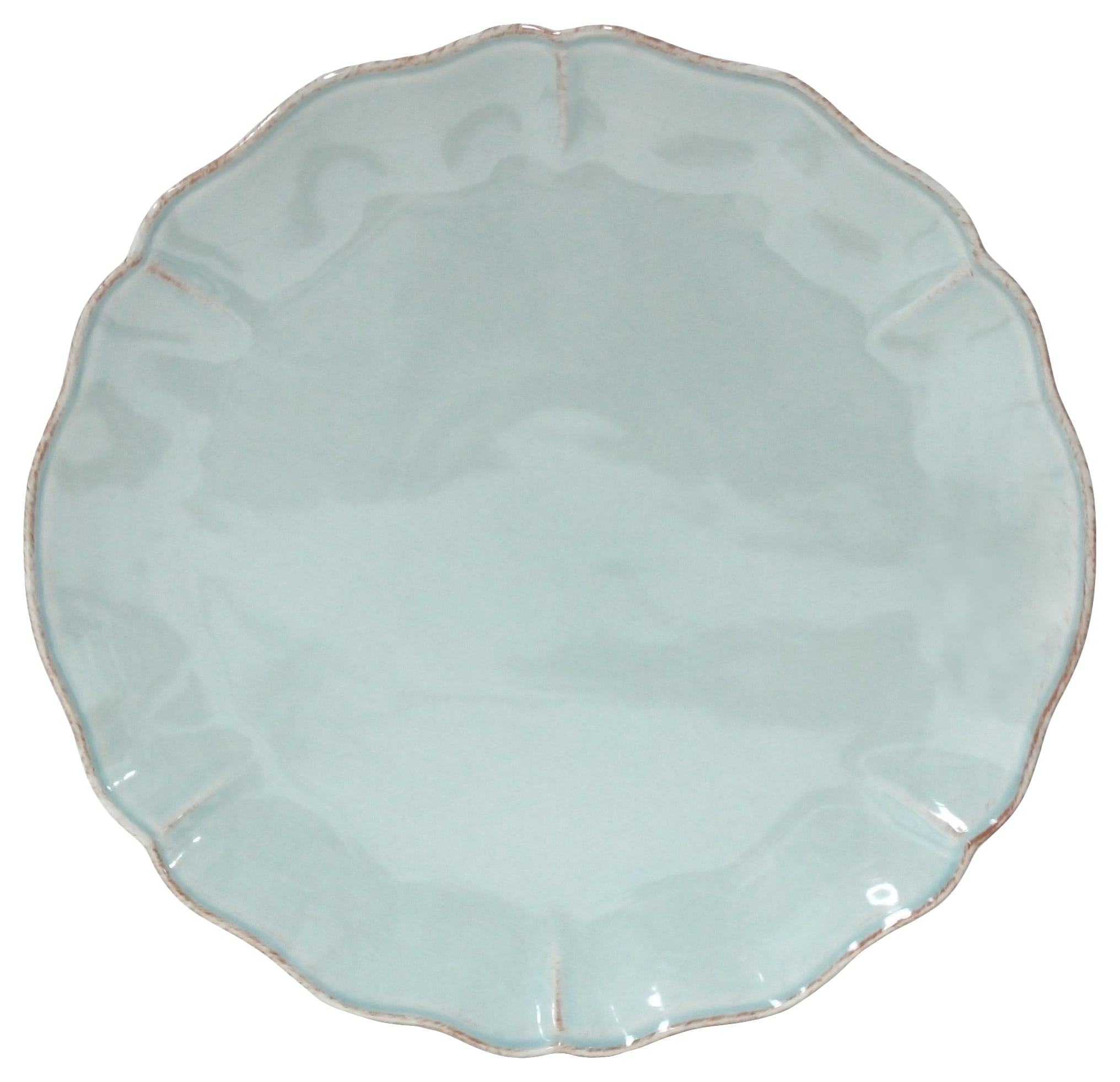 tp331-charger-plate-turquoise ALENTEJO TURQUOISE CHARGER PLATE 33cm STONEWARE COSTA NOVA - Image 1
