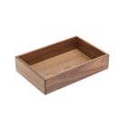 S5045 TRAY STAND FROM ACACIA WOOD 53,2x32,5x9 ΕΚ. LEONE