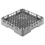 PLASTIC DISH WASHER CUTLERY BASKET TRAY & PLATE RACK  GREY  50X50Χ10cm PP