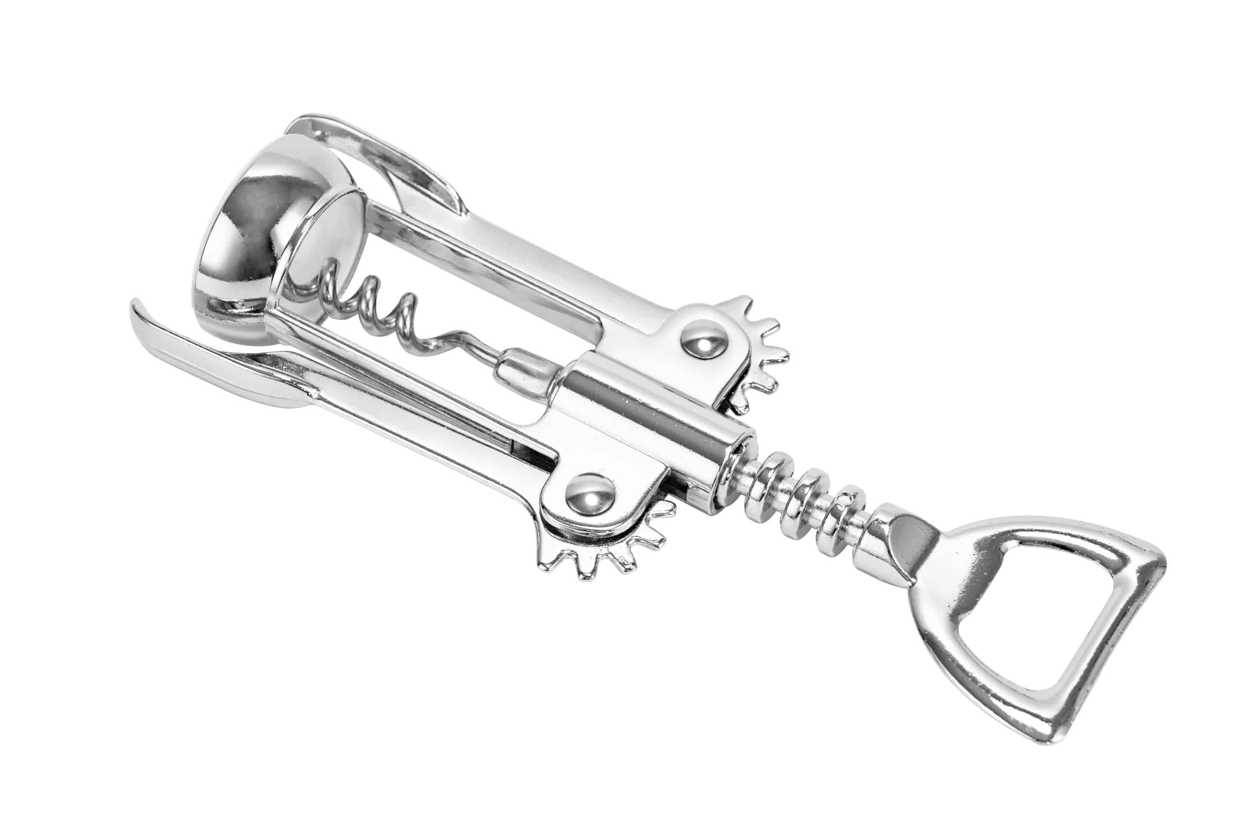 br5553-1 LEVER CORKSCREW 17CM ABS & ZINC ALLOY - Image 1