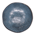 ORGANIC PETROLEUM ΠΙΑΤΟ ΒΑΘΥ STONEWARE 21.5CM Ν.1924 BRAZIL