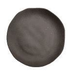 ORGANIC BLACK MATTE ΠΙΑΤΟ ΡΗΧΟ STONEWARE 19CM Ν.1928 BRAZIL
