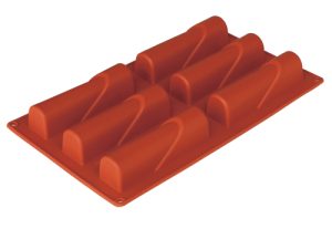 PASTRY ΚΑΛΟΥΠΙ ΖΑΧΑΡΟΠΛΑΣΤΙΚΗΣ ΣΙΛΙΚΟΝΗΣ 6 ΘΕΣΕΩΝ ΡΑΒΔΟΙ 29×17.3×3.5cm