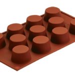 PASTRY ΚΑΛΟΥΠΙ ΖΑΧΑΡΟΠΛΑΣΤΙΚΗΣ ΣΙΛΙΚΟΝΗΣ 11 ΘΕΣΕΩΝ ΣΤΡΟΓΓΥΛΕΣ 30×17.5×2.6cm