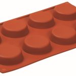 PASTRY ΚΑΛΟΥΠΙ ΖΑΧΑΡΟΠΛΑΣΤΙΚΗΣ ΣΙΛΙΚΟΝΗΣ 8 ΘΕΣΕΩΝ ΣΤΡΟΓΓΥΛΟ 30×17.5×1.8cm