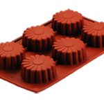 PASTRY ΚΑΛΟΥΠΙ ΖΑΧΑΡΟΠΛΑΣΤΙΚΗΣ ΣΙΛΙΚΟΝΗΣ 6 ΘΕΣΕΩΝ ΛΟΥΛΟΥΔΙ 30×17.5×2.8cm