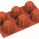 PASTRY ΚΑΛΟΥΠΙ ΖΑΧΑΡΟΠΛΑΣΤΙΚΗΣ ΣΙΛΙΚΟΝΗΣ 6 ΘΕΣΕΩΝ ΚΩΝΙΚΟ 30×17.5x6cm