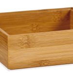 BAMBOO WOODEN STACKABLE BOX  15 x 15 x 5 cm KINVARA ®