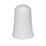 WHITE PORCELAINE SALT SHAKER 7CM