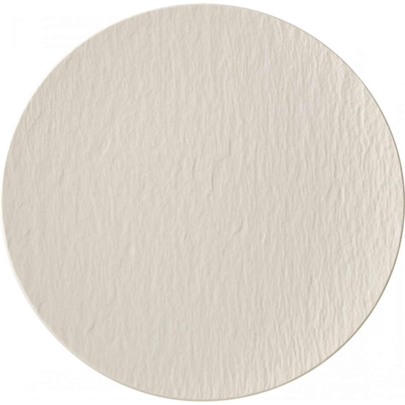 16-4077-2595-1400x1400-1.jpg THE ROCK White Glacier Coupe Flat Ø32CM PORCELAINE VILLEROY & BOCH® - Image 1