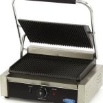 Maxima Holland Mcg Panini Grooved Commercial Sandwich Maker