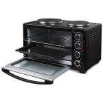 LIFE KOUZINAKI 302 Ηλεκτρικό κουζινάκι 30L και 2 εστίες ( 15,4cm και 18,7cm), 3200W. - Image 2