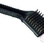 BBQ BRUSH BLACK COLOR S/S + PP 23CM. PIAZZA ITALY