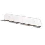 WALL MOUNTED 3 PLACE PEEL RACK S/S PIAZZA ITALY