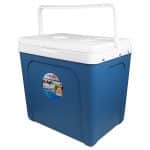 KALE TERMOS BLUE COOLER BOX 25LT WITH CUP HOLDERS ON THE LID