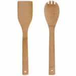 BAMBOO WOODEN SET 2PCS SPATULA 30cm & SPOON 30cm  KINVARA ®